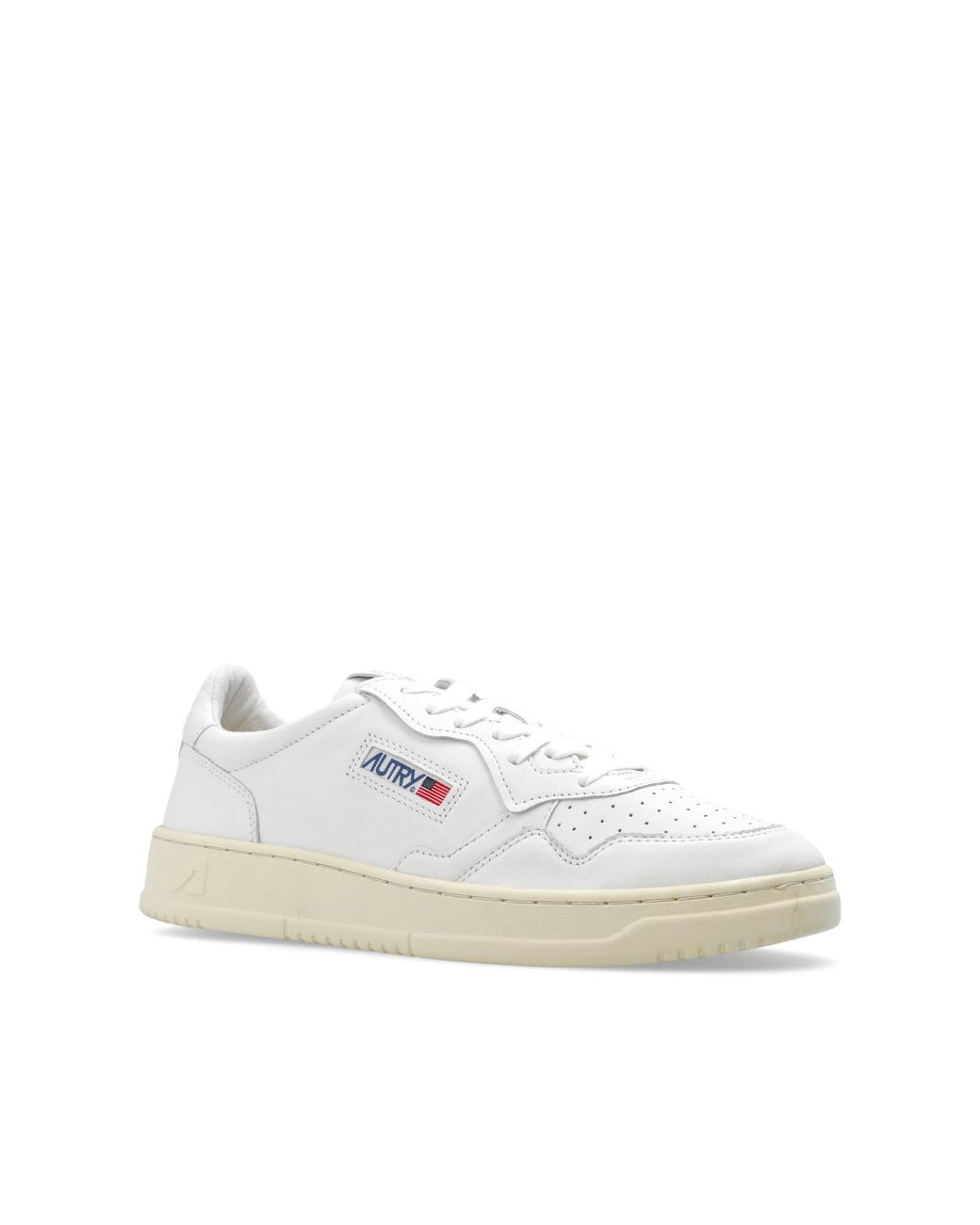 Autry White 'Medalist' Sneakers for men