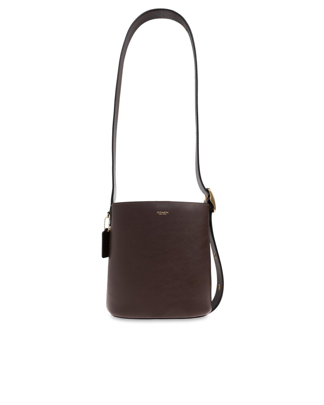 COACH Gray "Bleecker" Shoulder Bag
