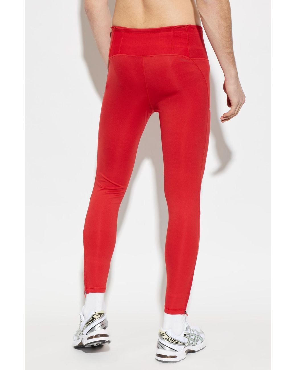 Adidas Originals Red Leggings From The Adizero Collection for men