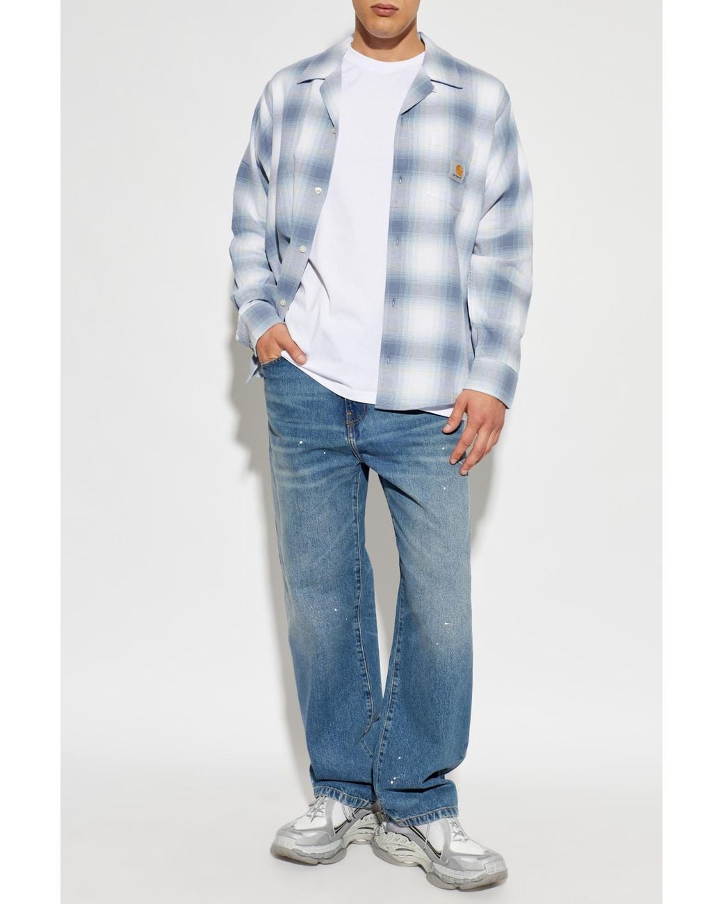 Carhartt White T-Shirt "Madison" for men