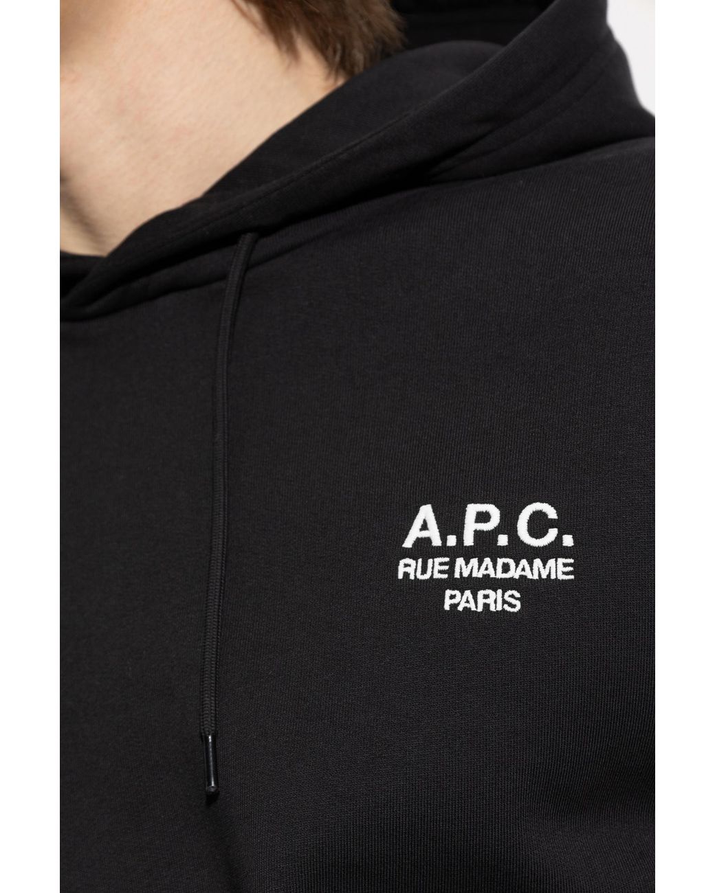 A.P.C. Black Sweatshirt Standard for men