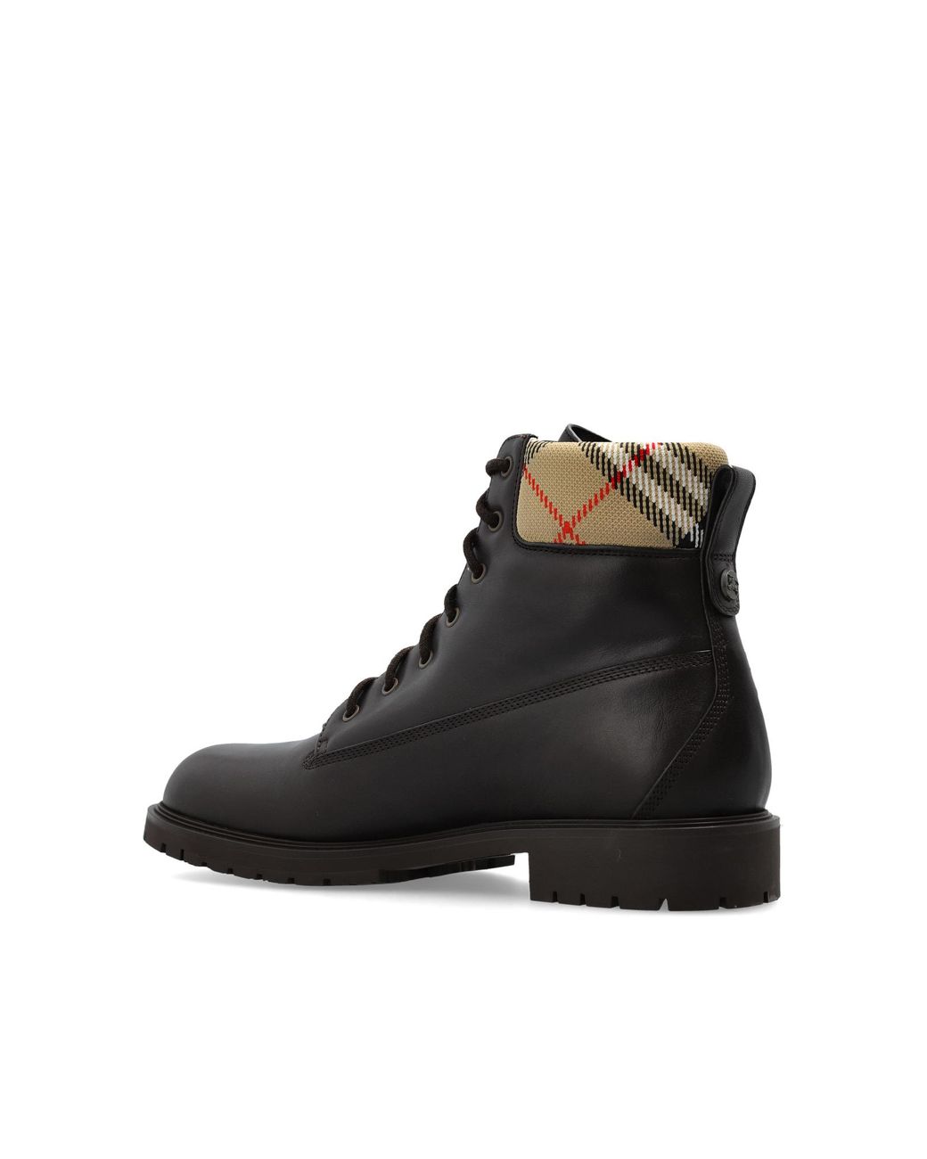 Burberry Black 'Durham' Ankle Boots for men