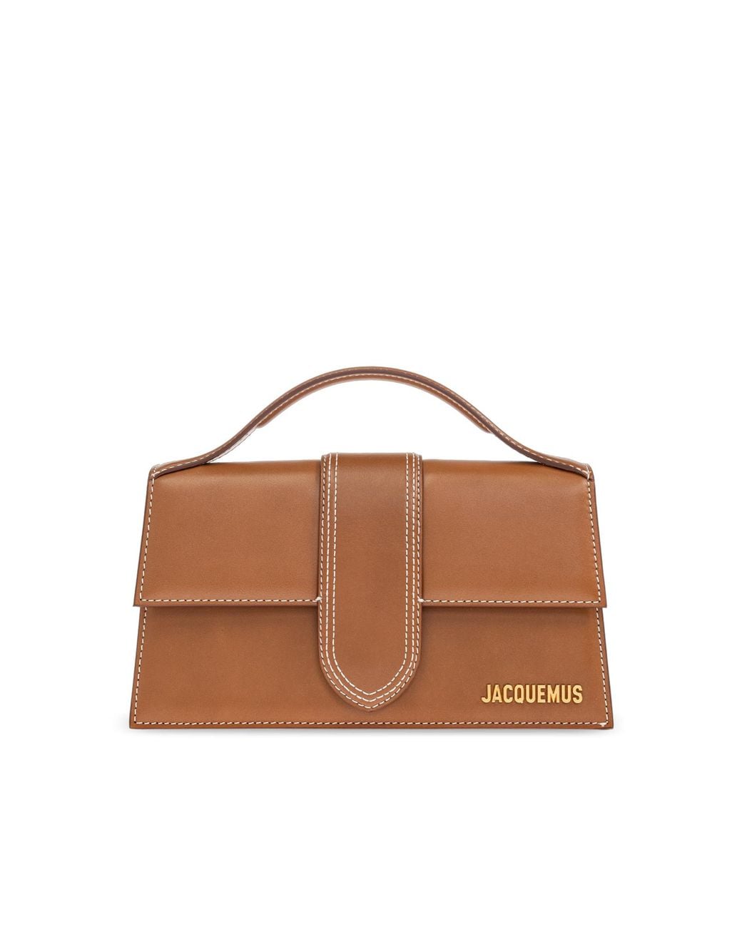 Jacquemus Brown Handbag "Bambino Large"