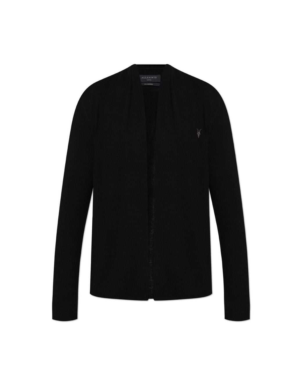 AllSaints Black Cardigan Mode for men