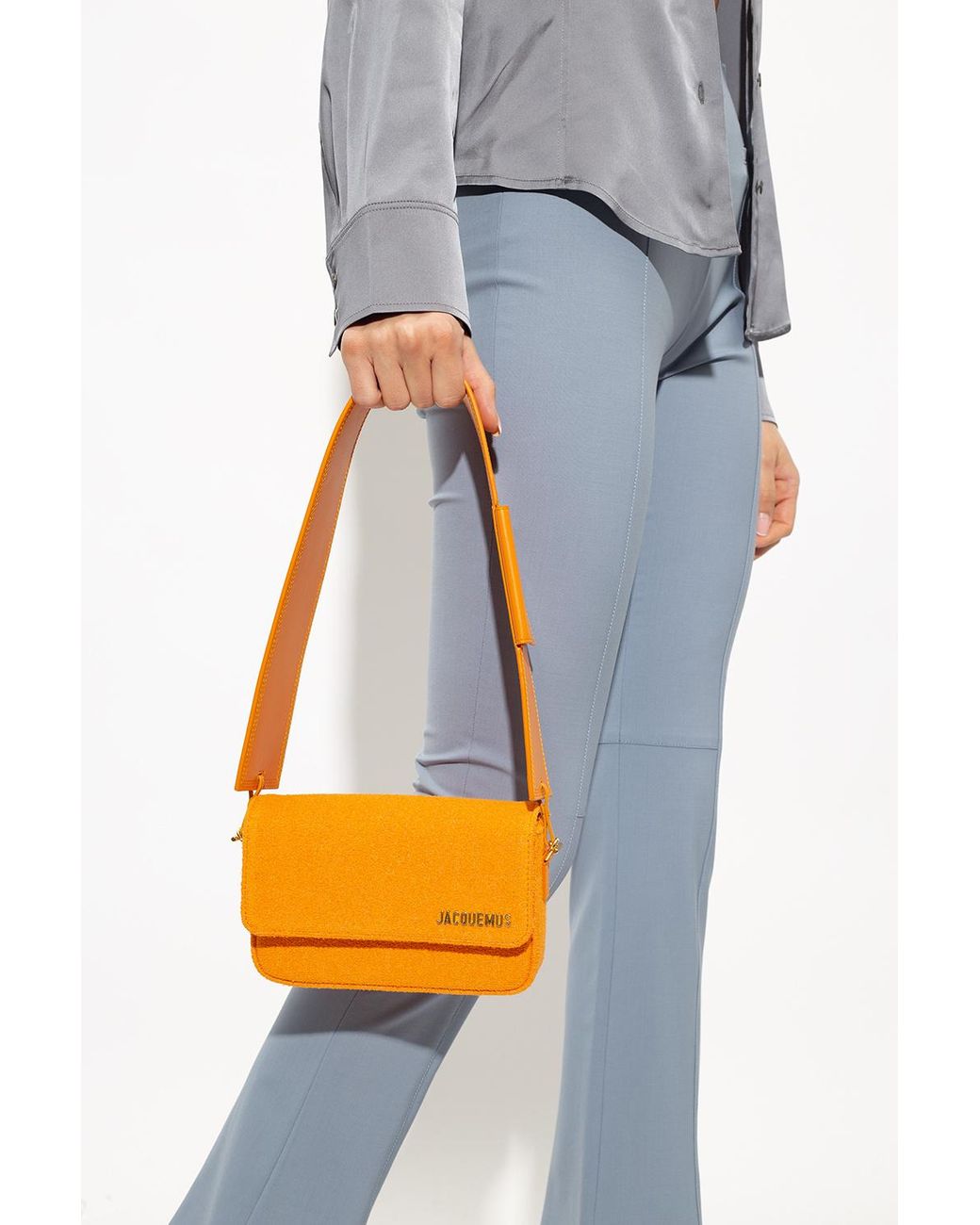 Jacquemus 'le Carinu' Shoulder Bag in Orange Lyst