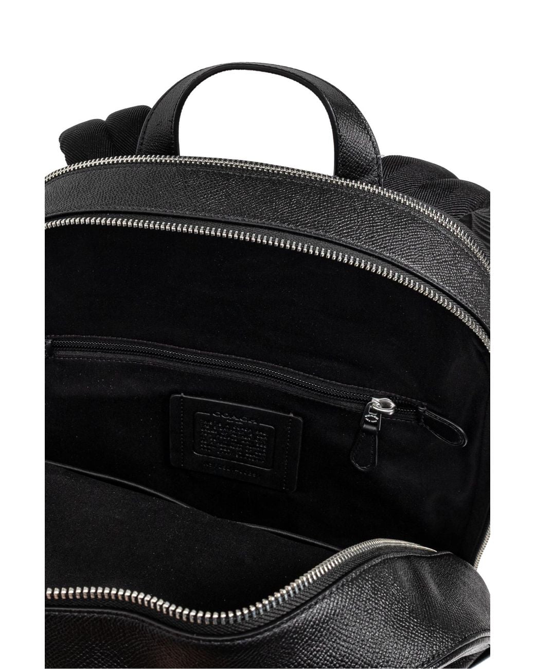 COACH Black 'Wade' Backpack for men