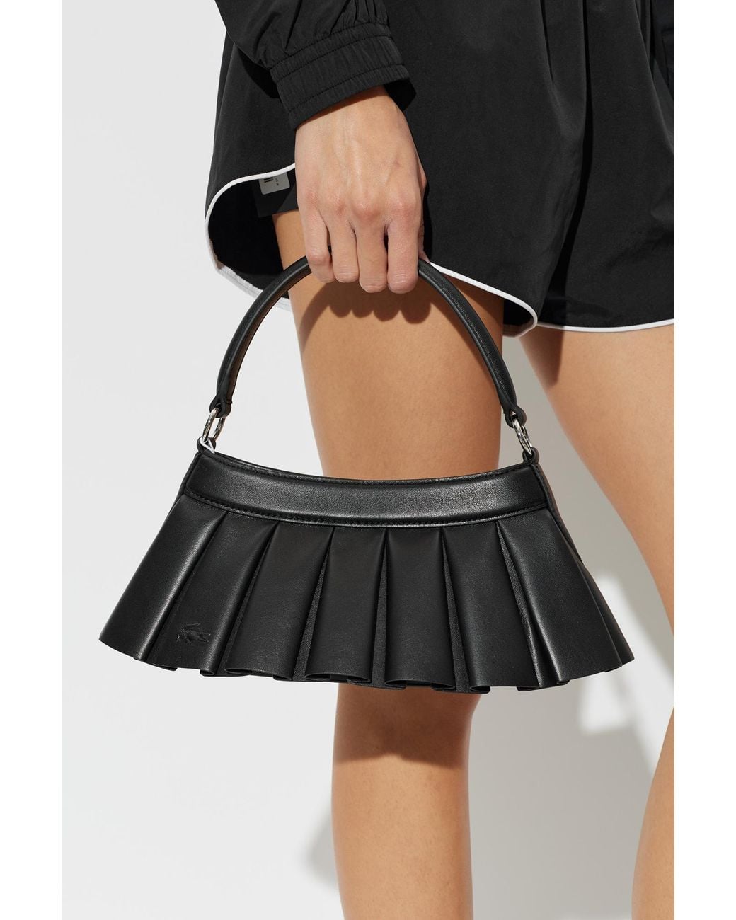 Lacoste Black 'Lenglen Small' Bag