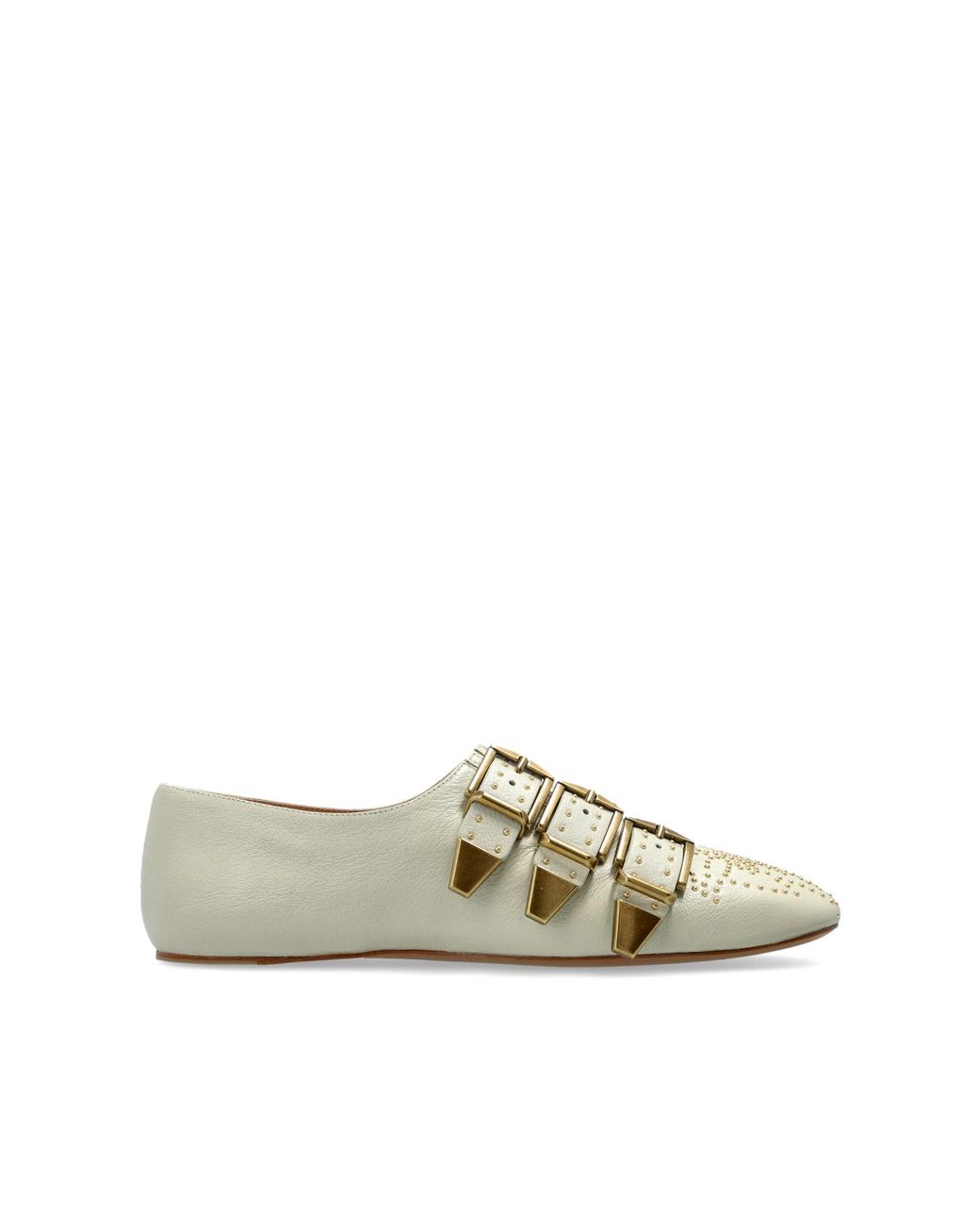 Chloé Natural 'Susan' Leather Shoes