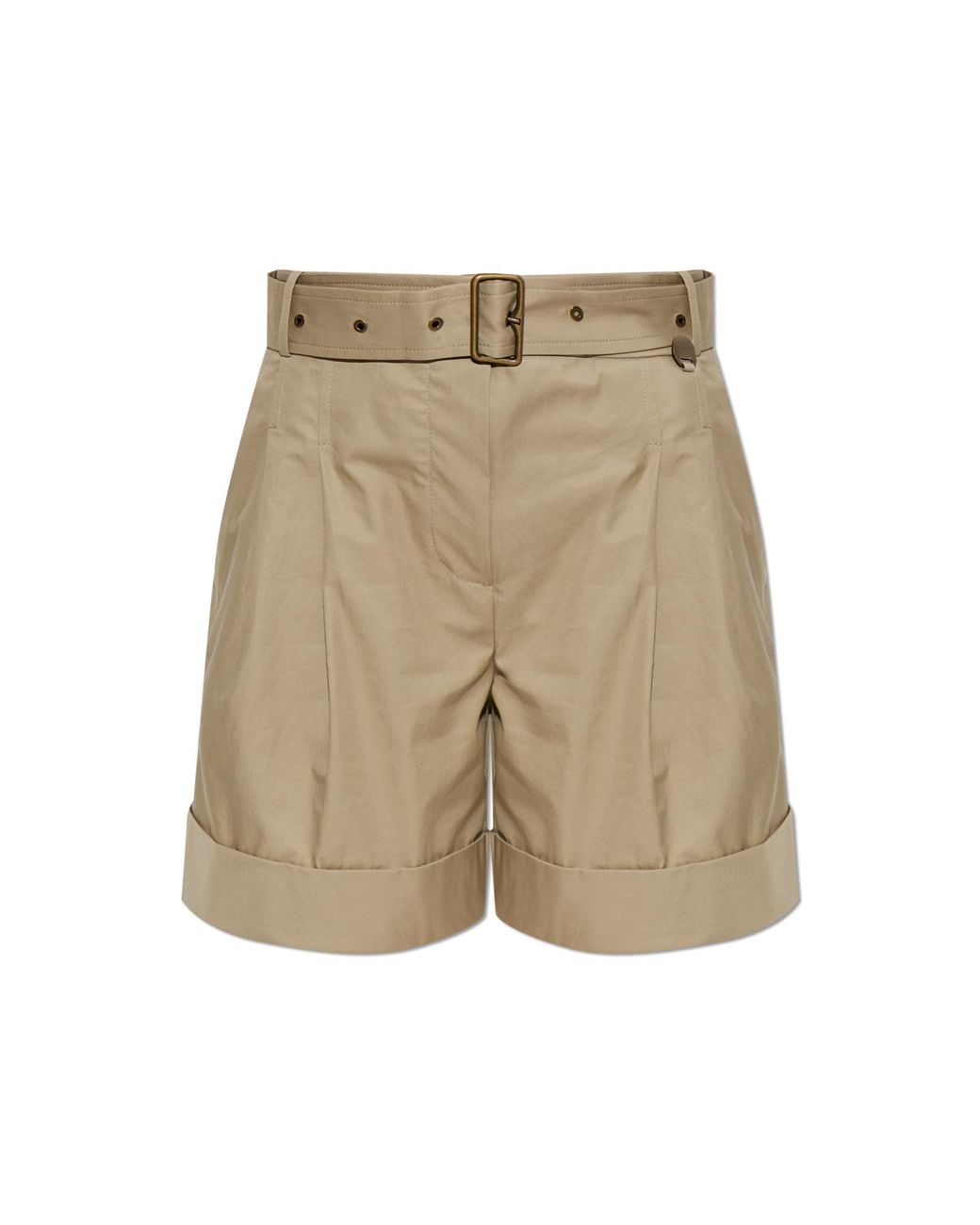 Burberry Natural 'Tilly' Shorts