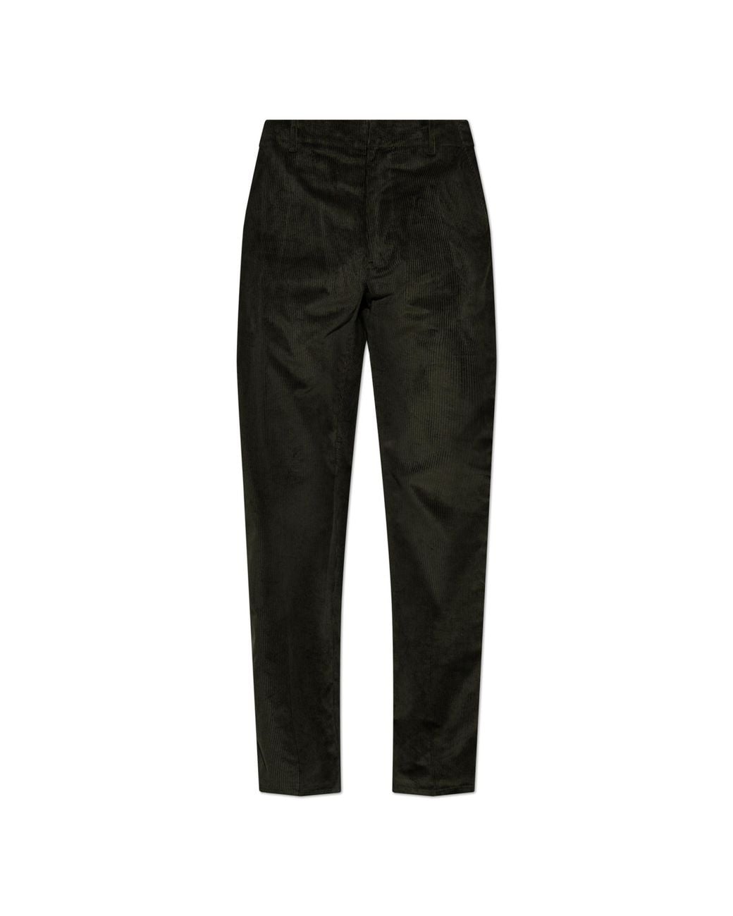 Etro Black Corduroy Trousers for men