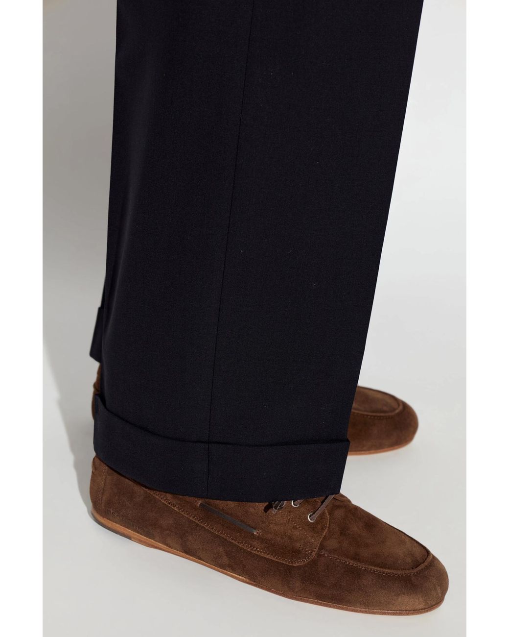 DSquared² Brown Suede Shoes for men
