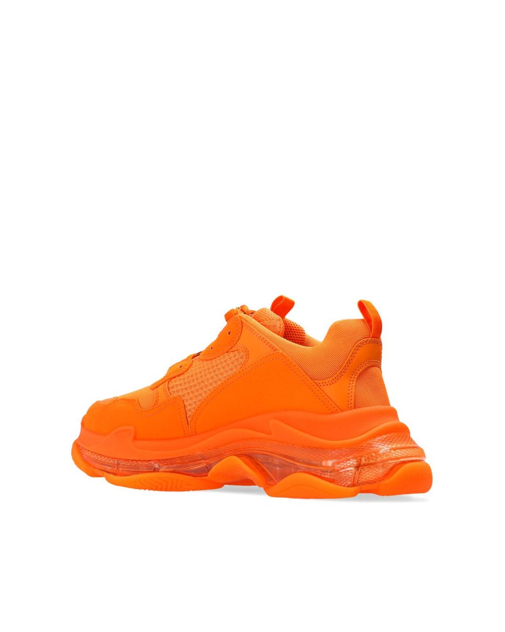 Balenciaga 'triple S' Sneakers in Neon (Orange) for Men | Lyst