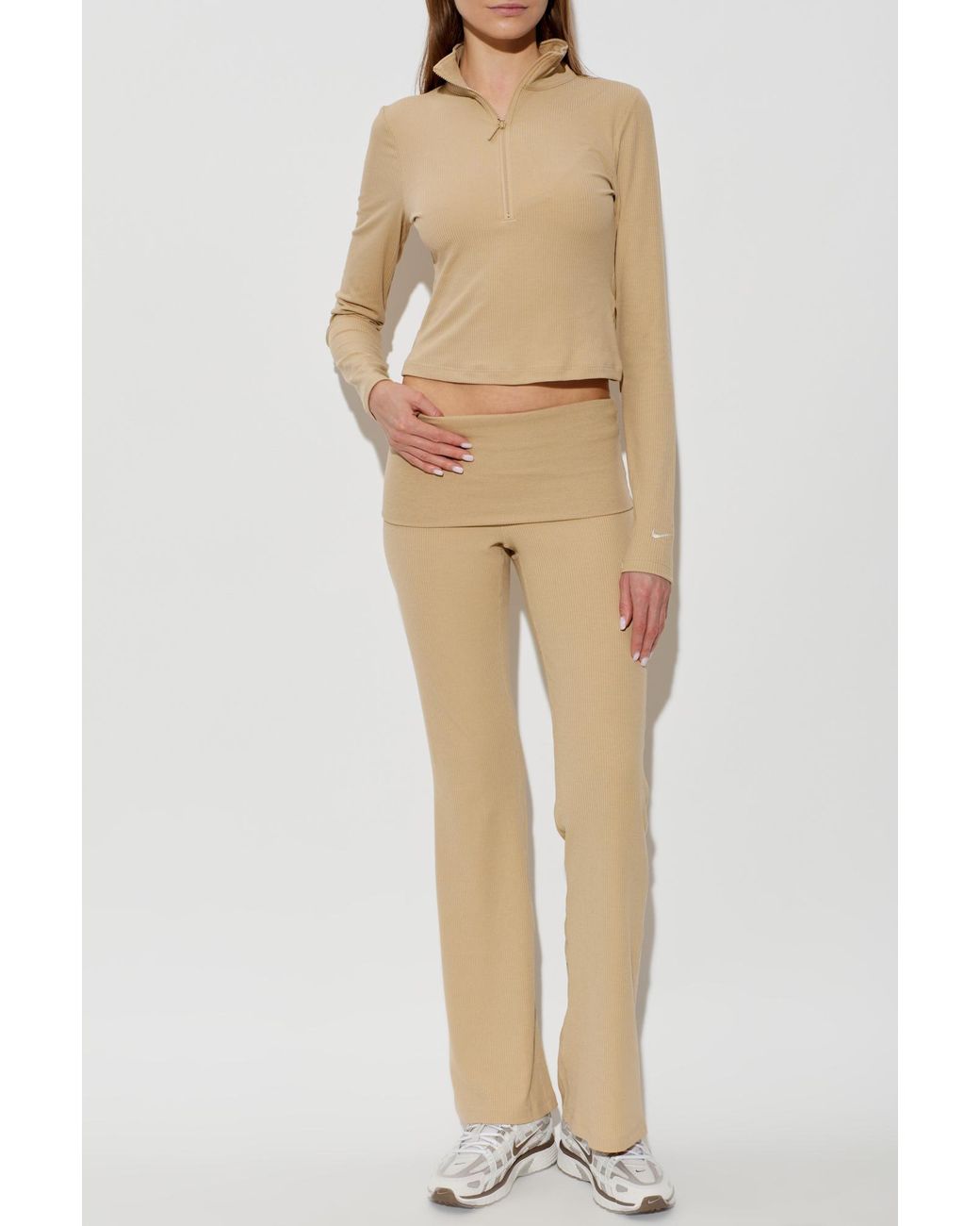 Nike Natural Long Sleeve Top