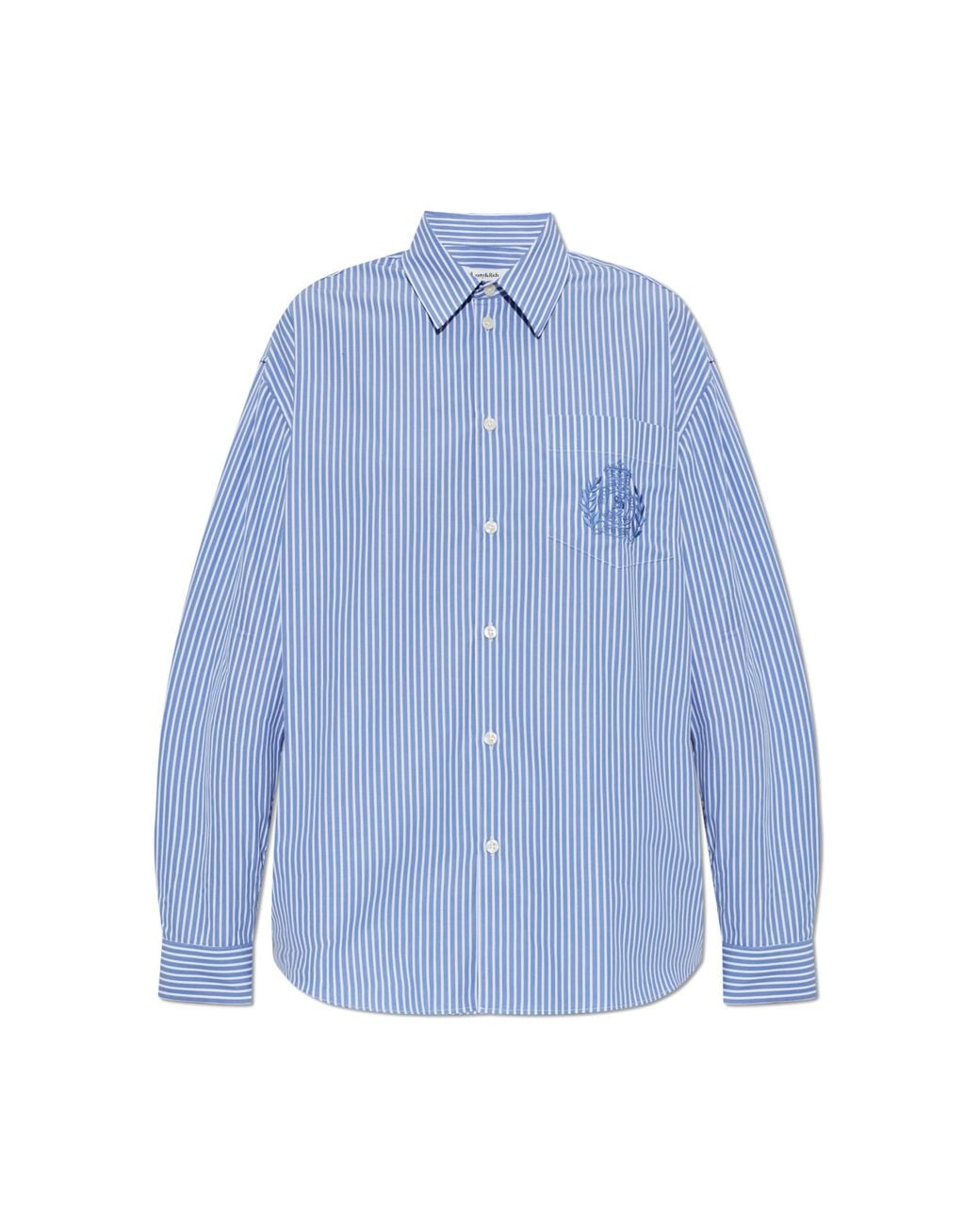 Sporty & Rich Blue Shirt From The 'Royal Holiday' Collection