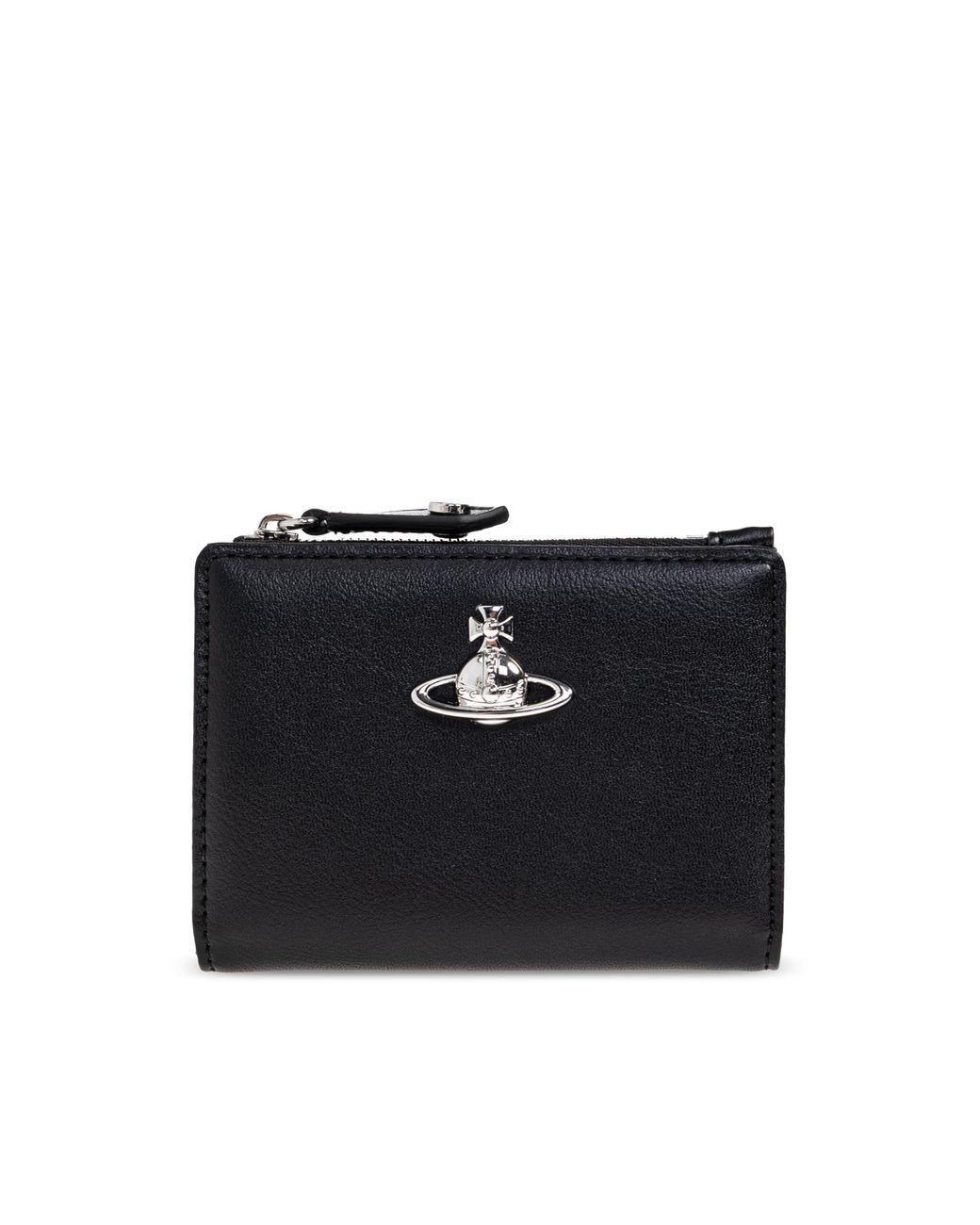 Vivienne Westwood Black Wallet With Logo for men