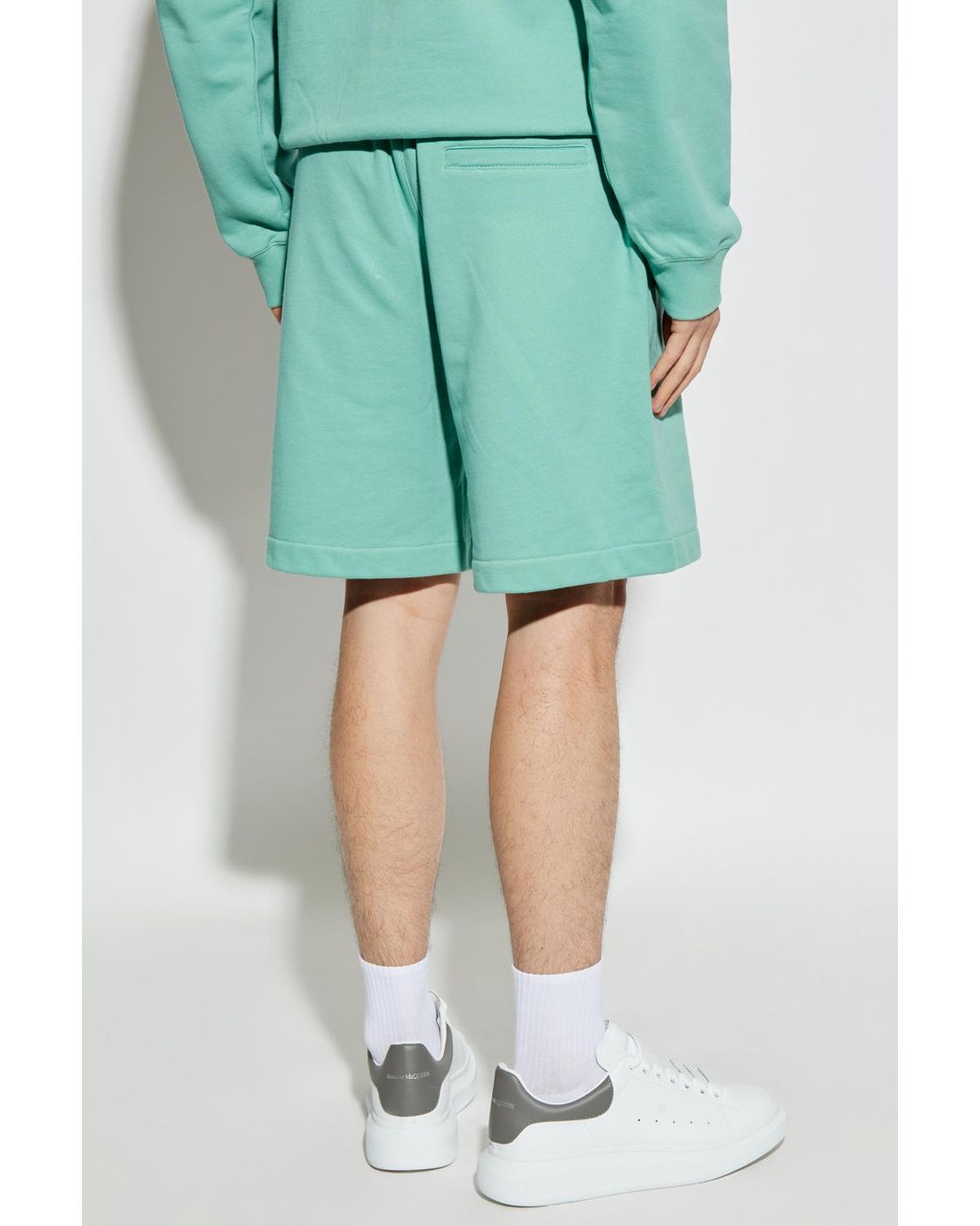 Versace Green Sweatshirt With Patch for men