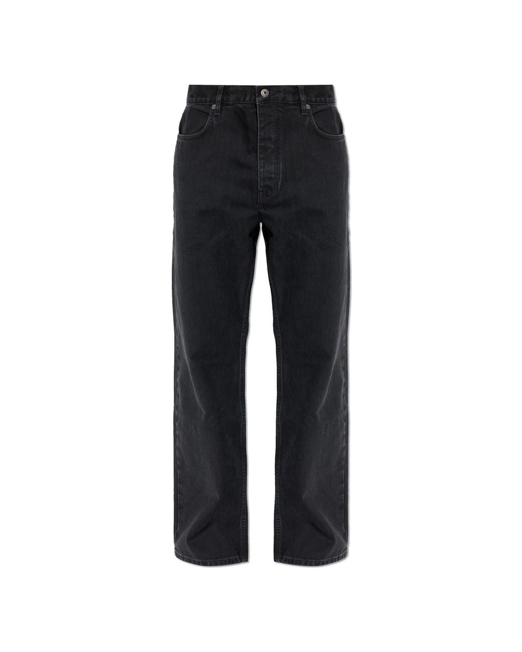 Off-White c/o Virgil Abloh Black Straight-Leg Jeans for men