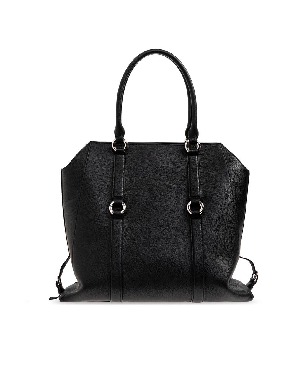 Alexander McQueen Black 'Farringdon' Shopper Bag for men