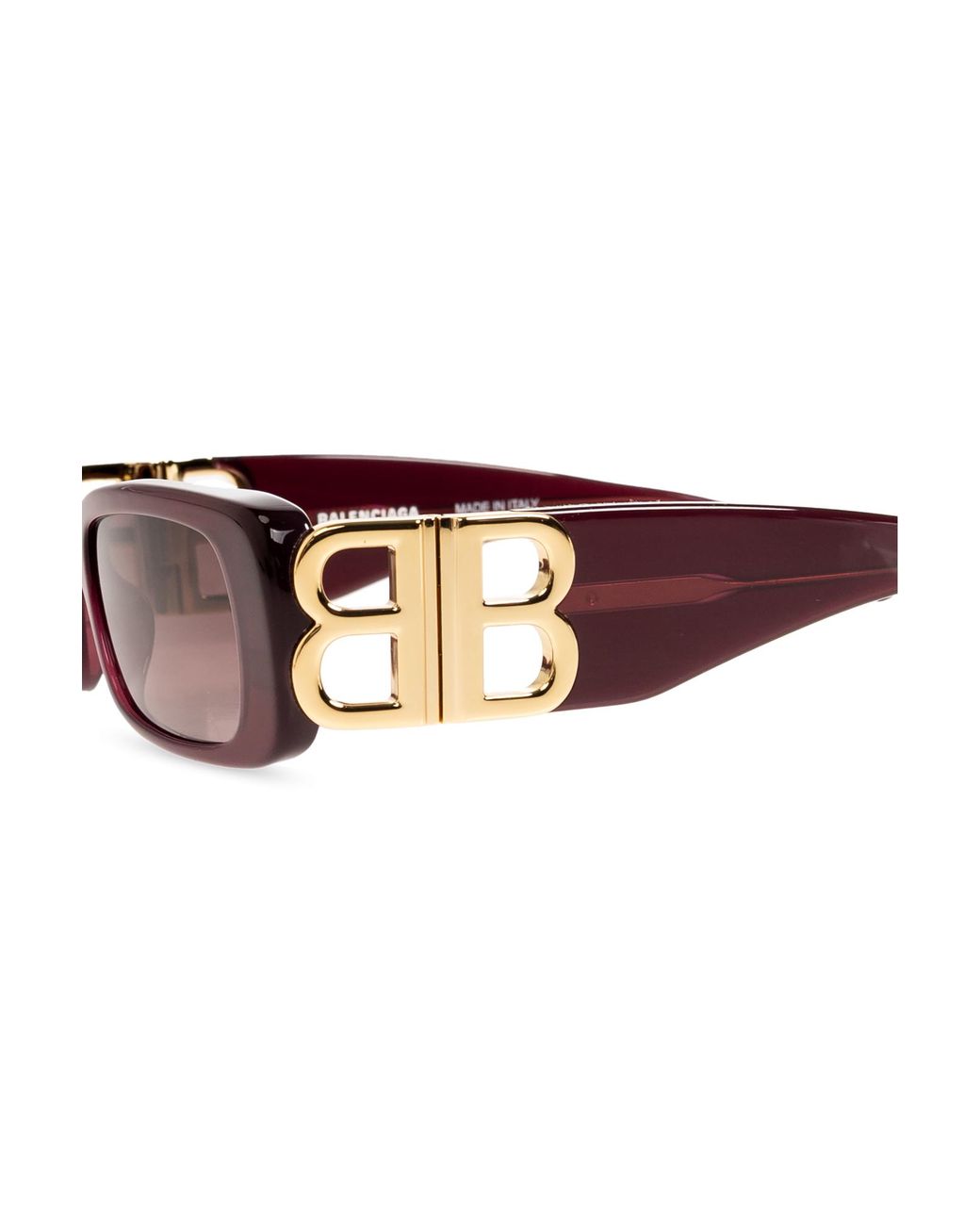 Balenciaga Red Sunglasses