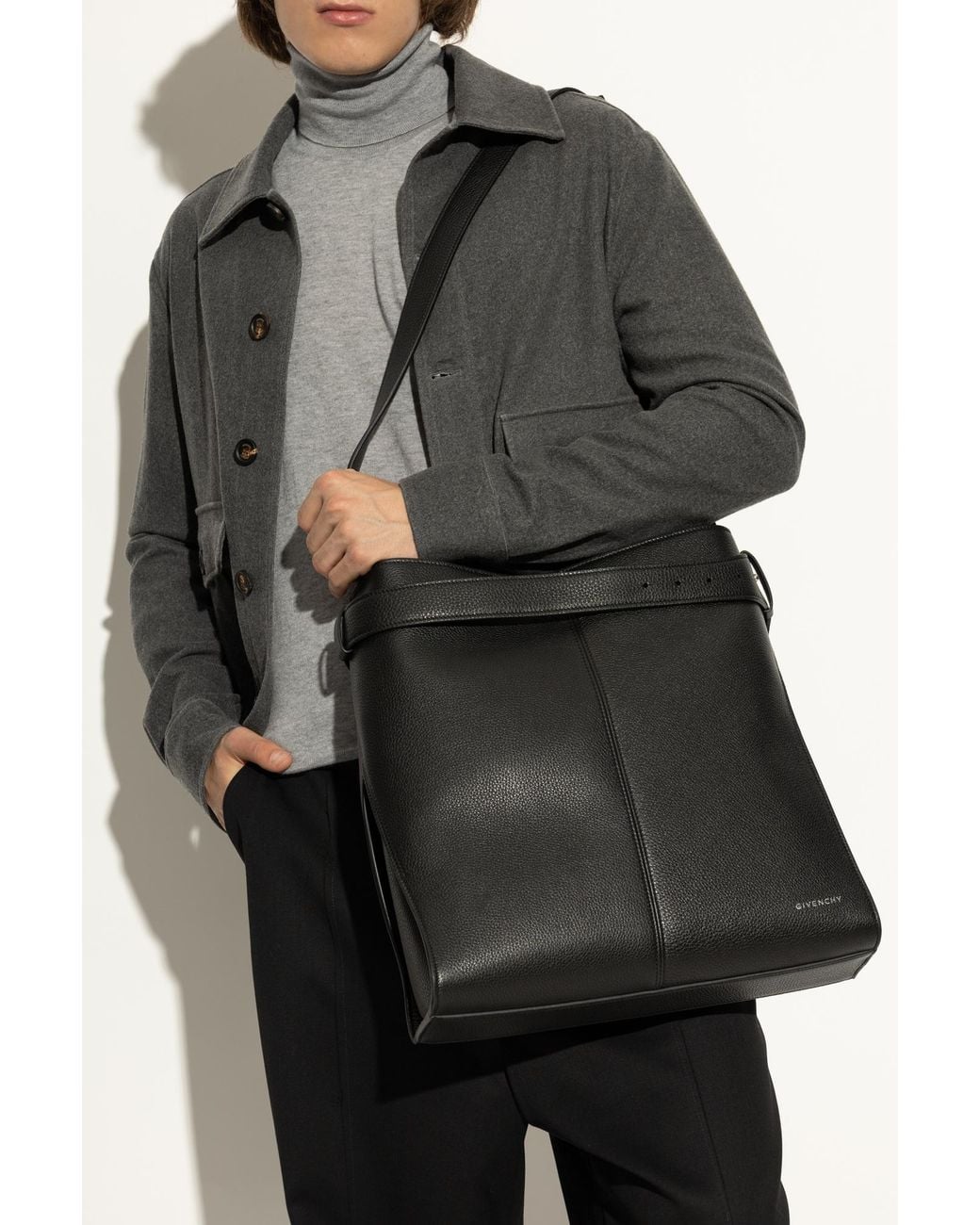Givenchy Black Shoulder Bag for men