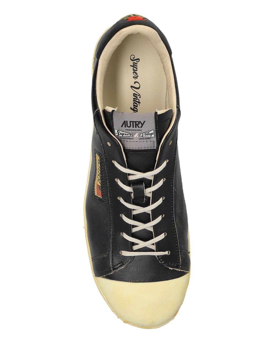 Autry Black 'Dellas' Sports Shoes for men