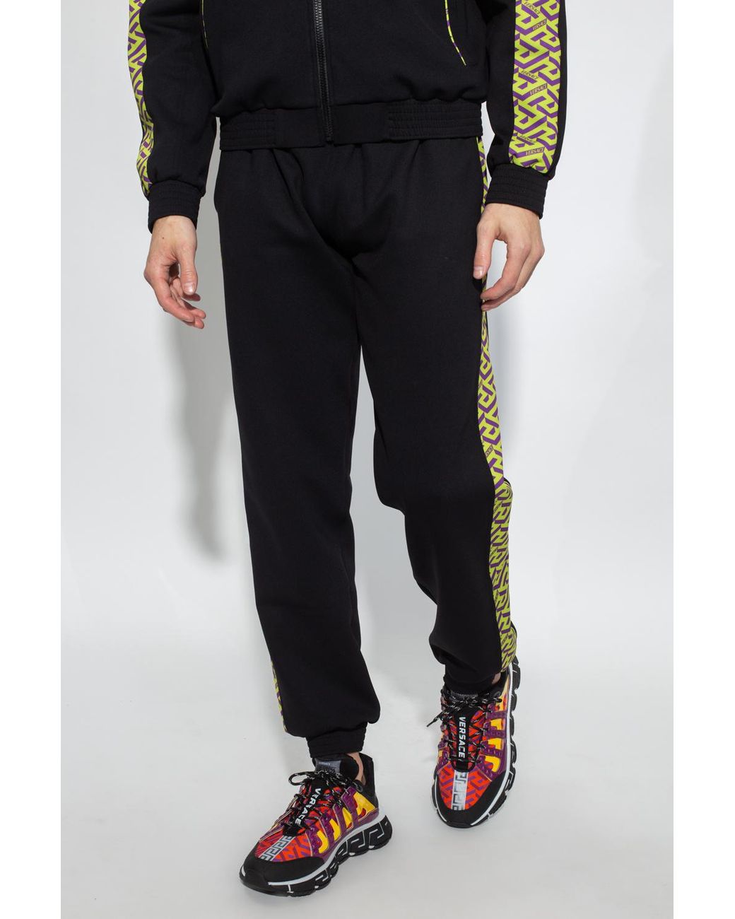 Versace Collection Black Casual Pants for Men Online India at Darveyscom