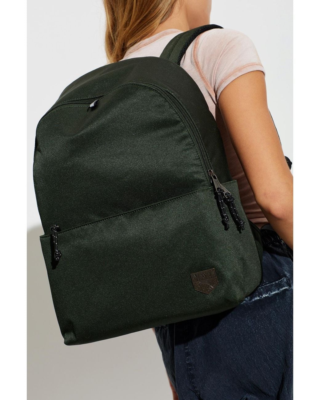 DIESEL Black 'D-Pack' Backpack