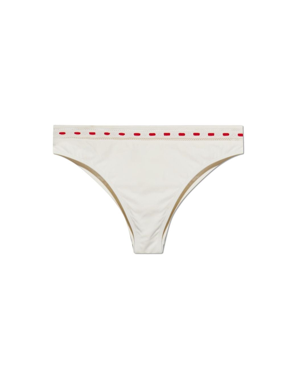 Posse White 'Pia Bottom' Bikini Bottoms