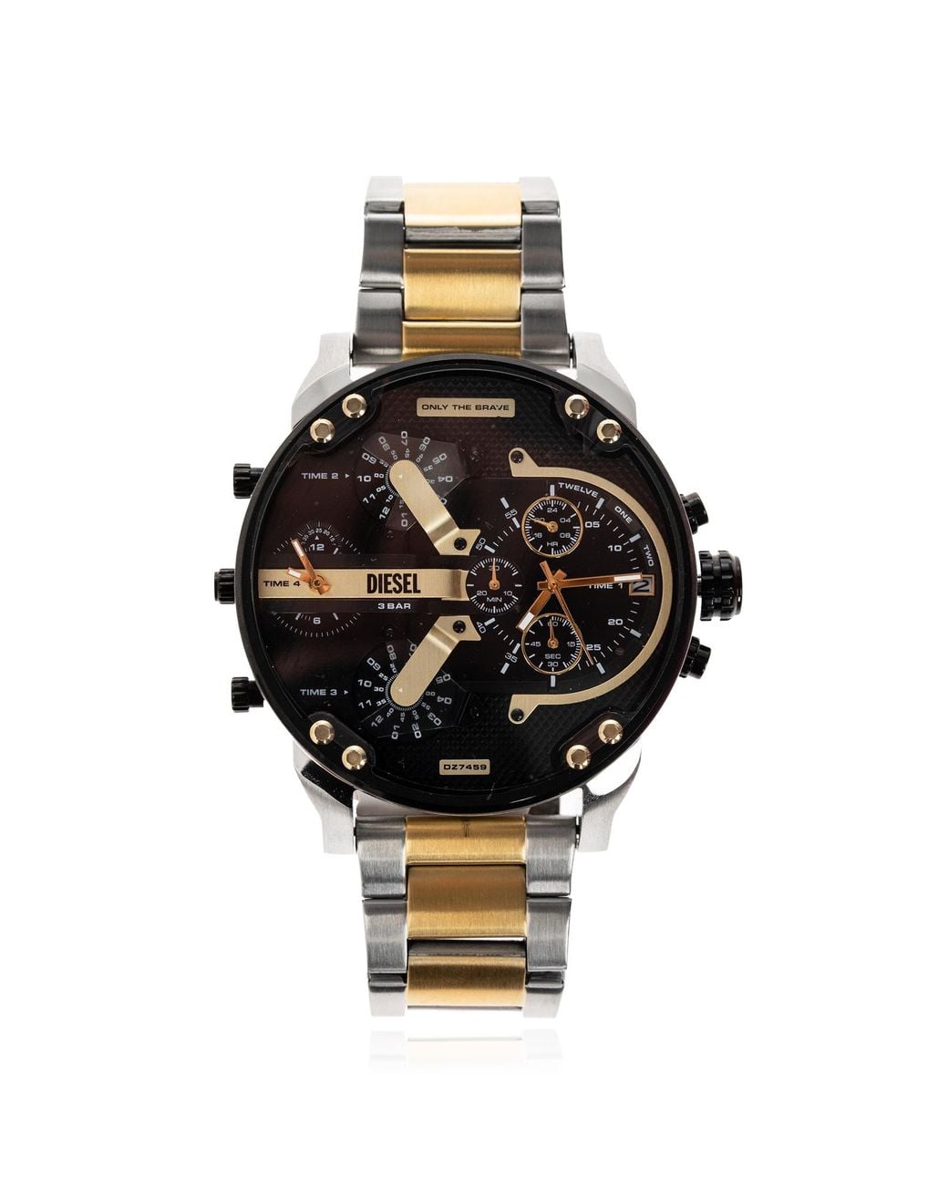 DIESEL Black 'Mr. Daddy Slim' Watch for men