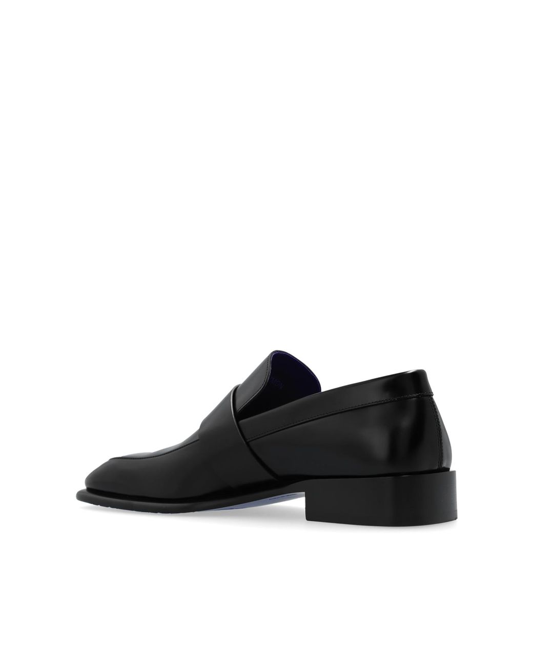 Burberry 'Shield' Loafers in Black for Men | Lyst