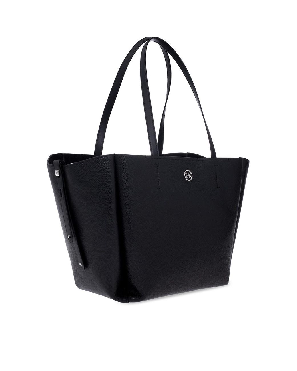 MICHAEL Michael Kors Leather 'freya' Shopper Bag in Black | Lyst