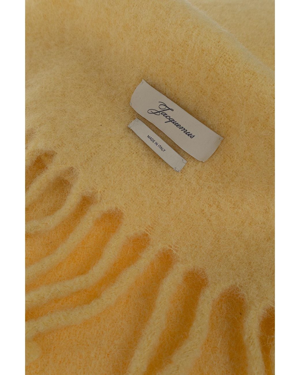 Jacquemus Black Wool Scarf 'Carro'