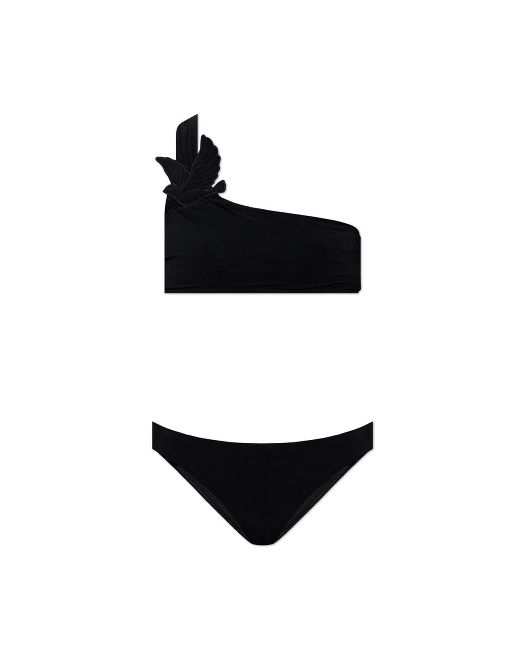 Zimmermann Black Two-Piece Bikini Set