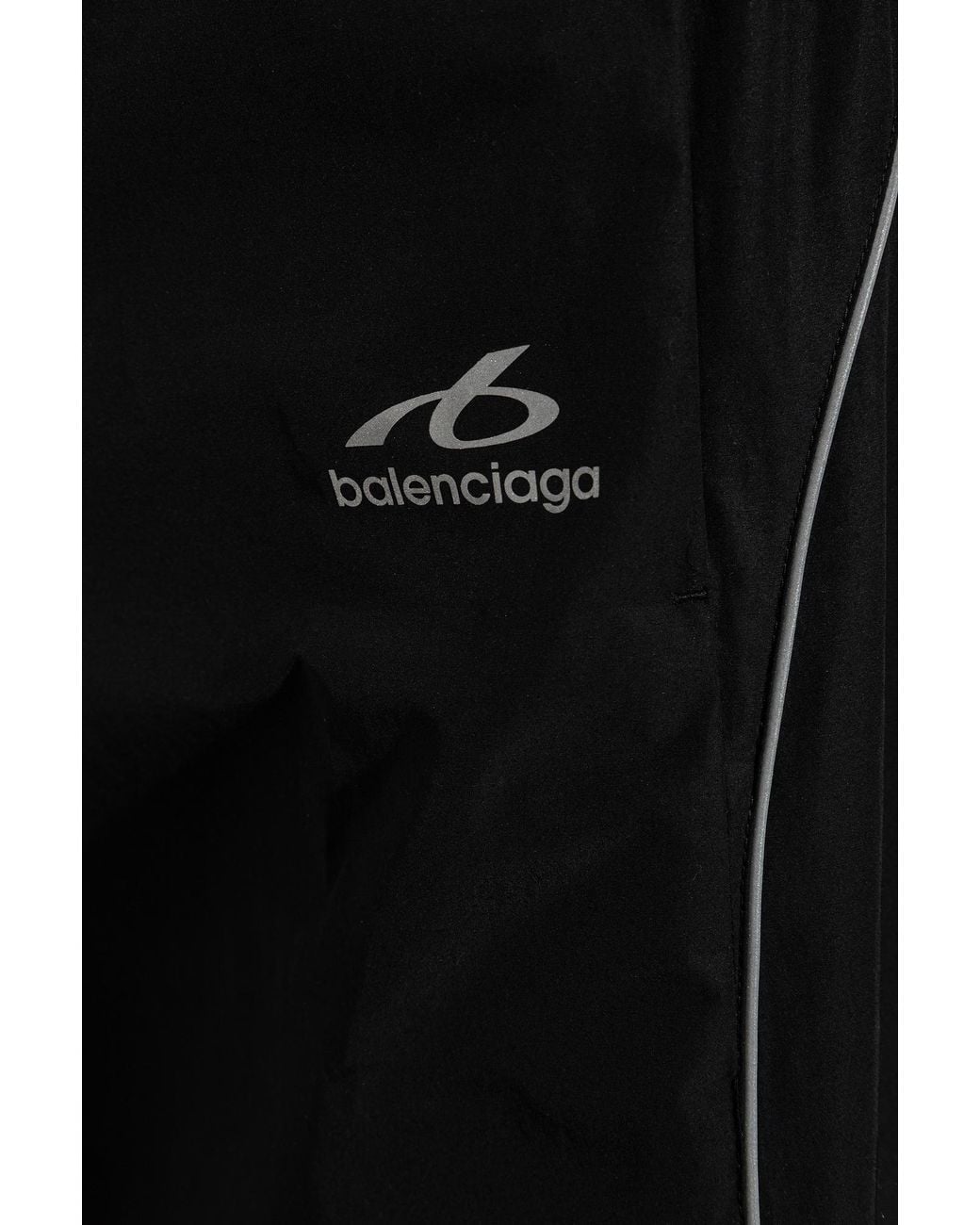 Balenciaga Black Logo Trousers