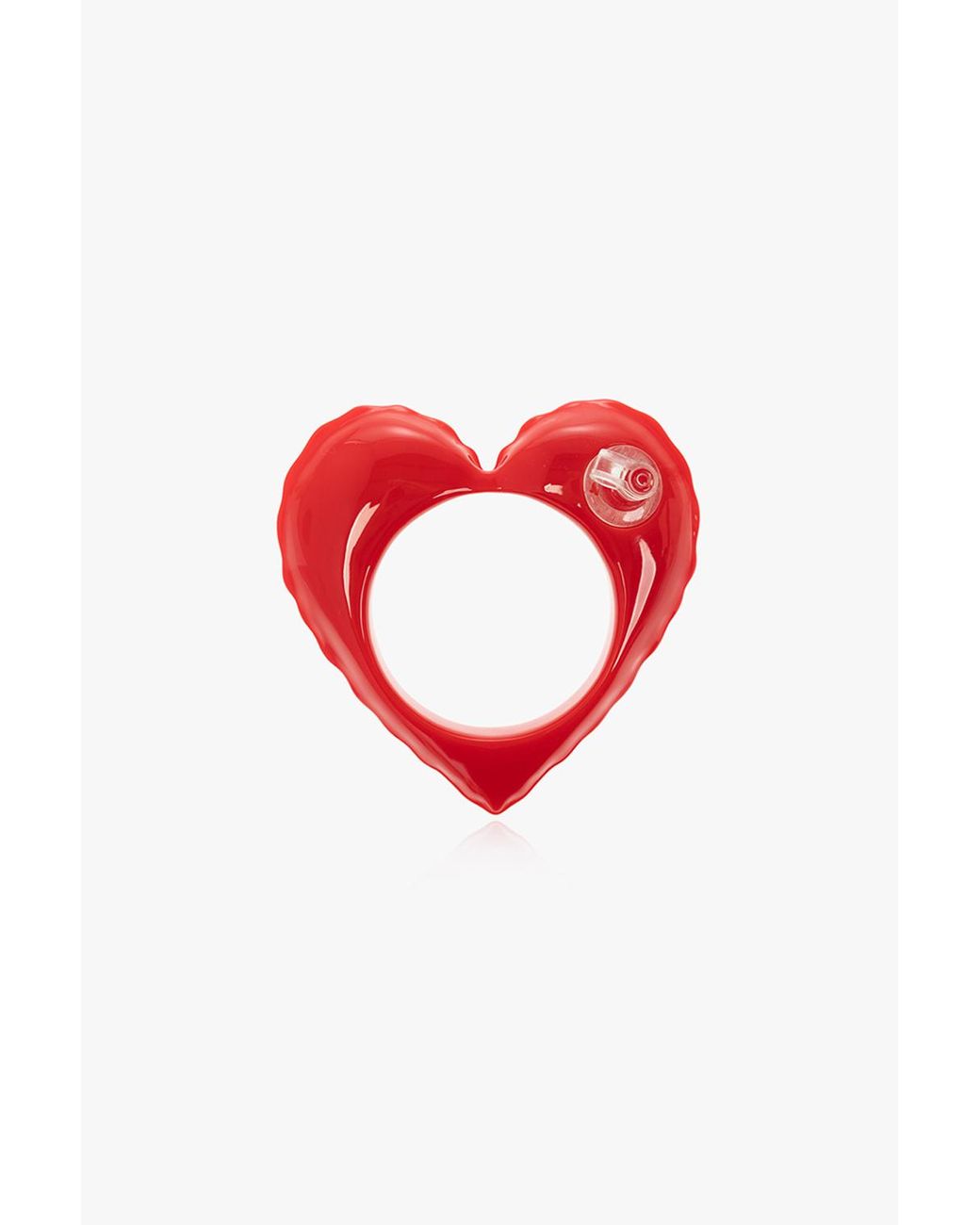 Moschino insufflated-heart Pendant Key Ring - Farfetch