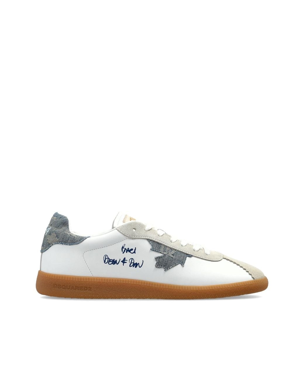 DSquared² White 'Rebel' Sports Shoes for men