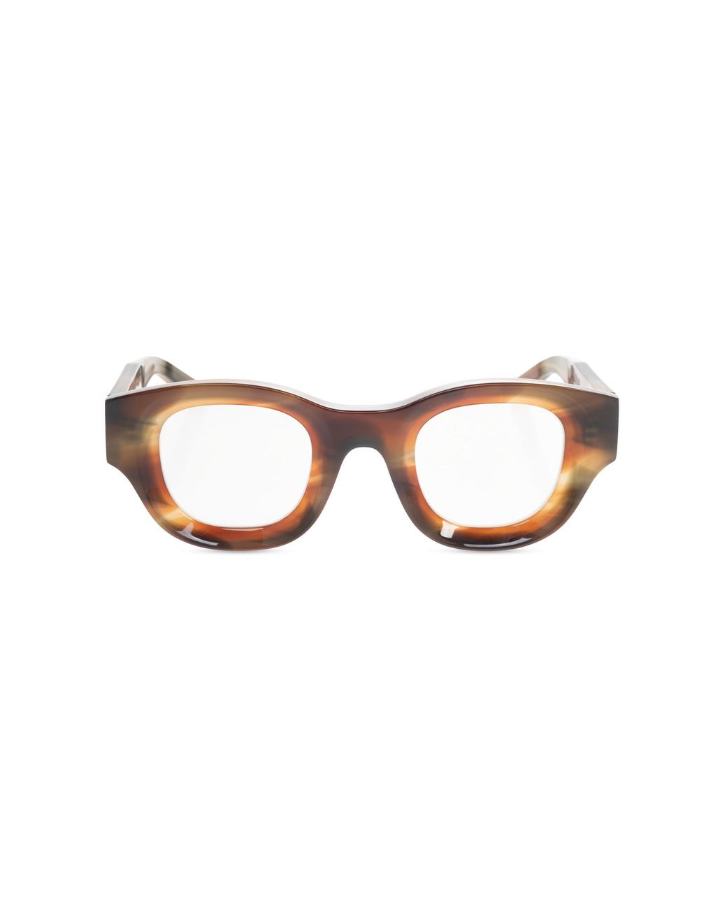 Thierry Lasry Brown Prescription Glasses Glossy