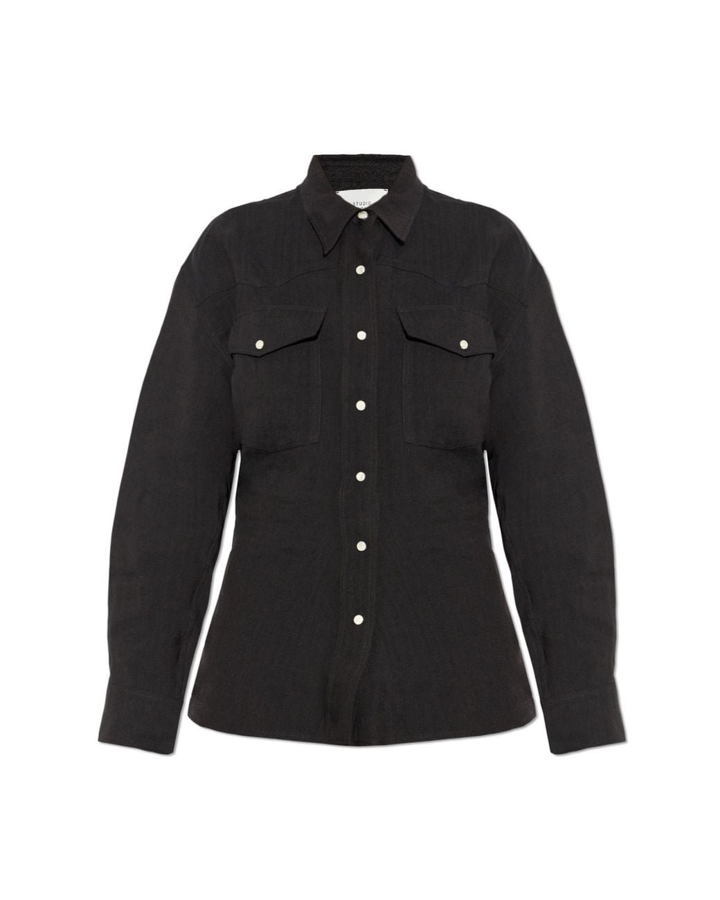 Studio Nicholson Black "Krauss" Shirt