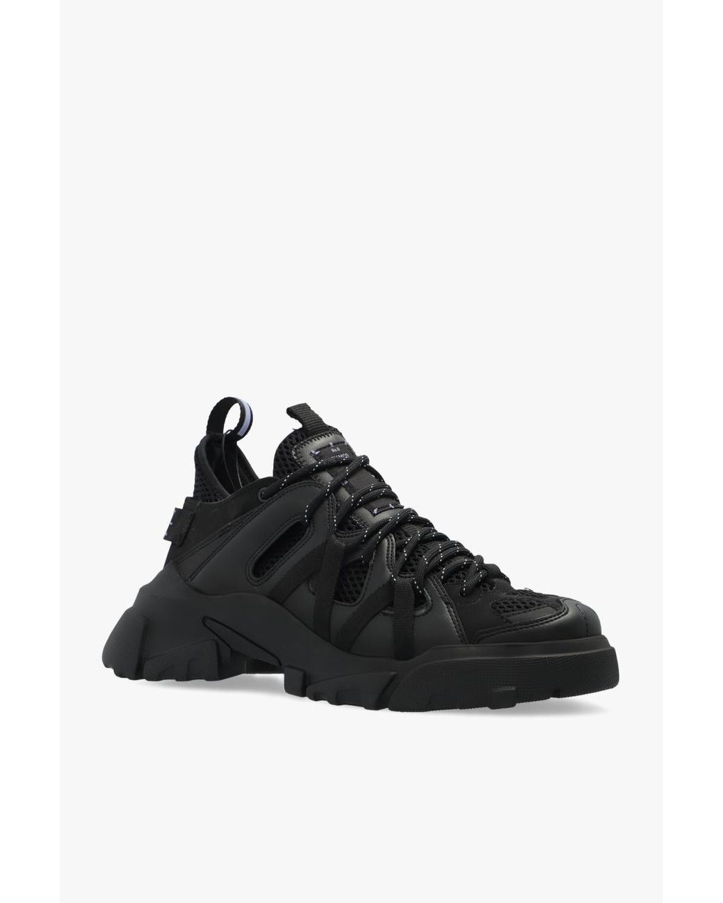 BYMCQ (ALEXANDER MCQUEEN)
黒 ナイロン ボディバッグ Alexander McQueen Oversized Black Blue Men's