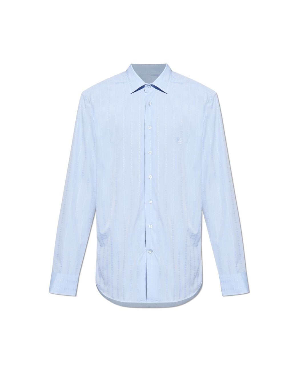 Etro Blue Patterned Shirt for men