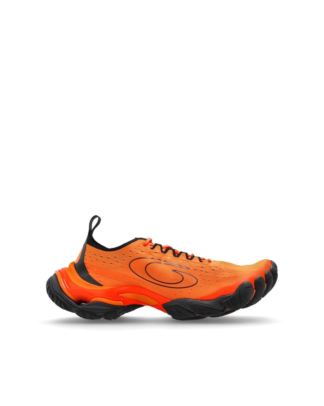 Balenciaga Orange "Anatomic Runner" Sports Shoes for men
