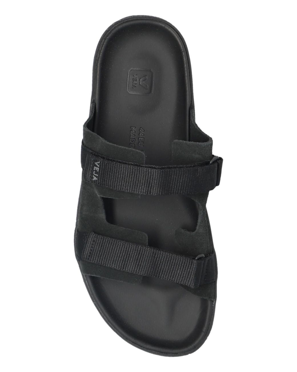 Veja Black Slippers "Arpoador Suede Soft" for men