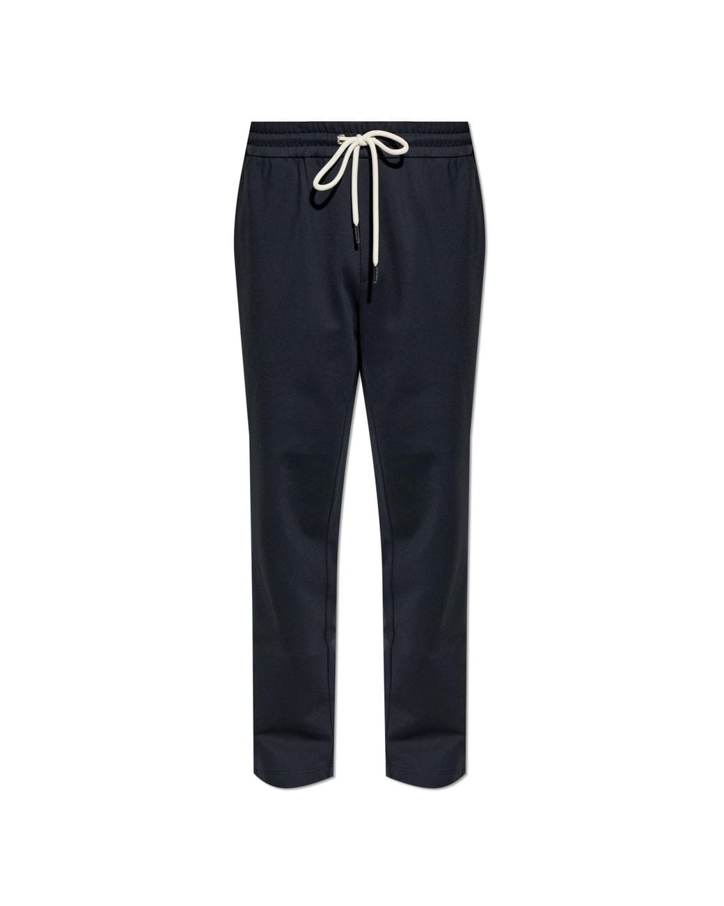 Moncler Blue Loose-Fit Trousers for men