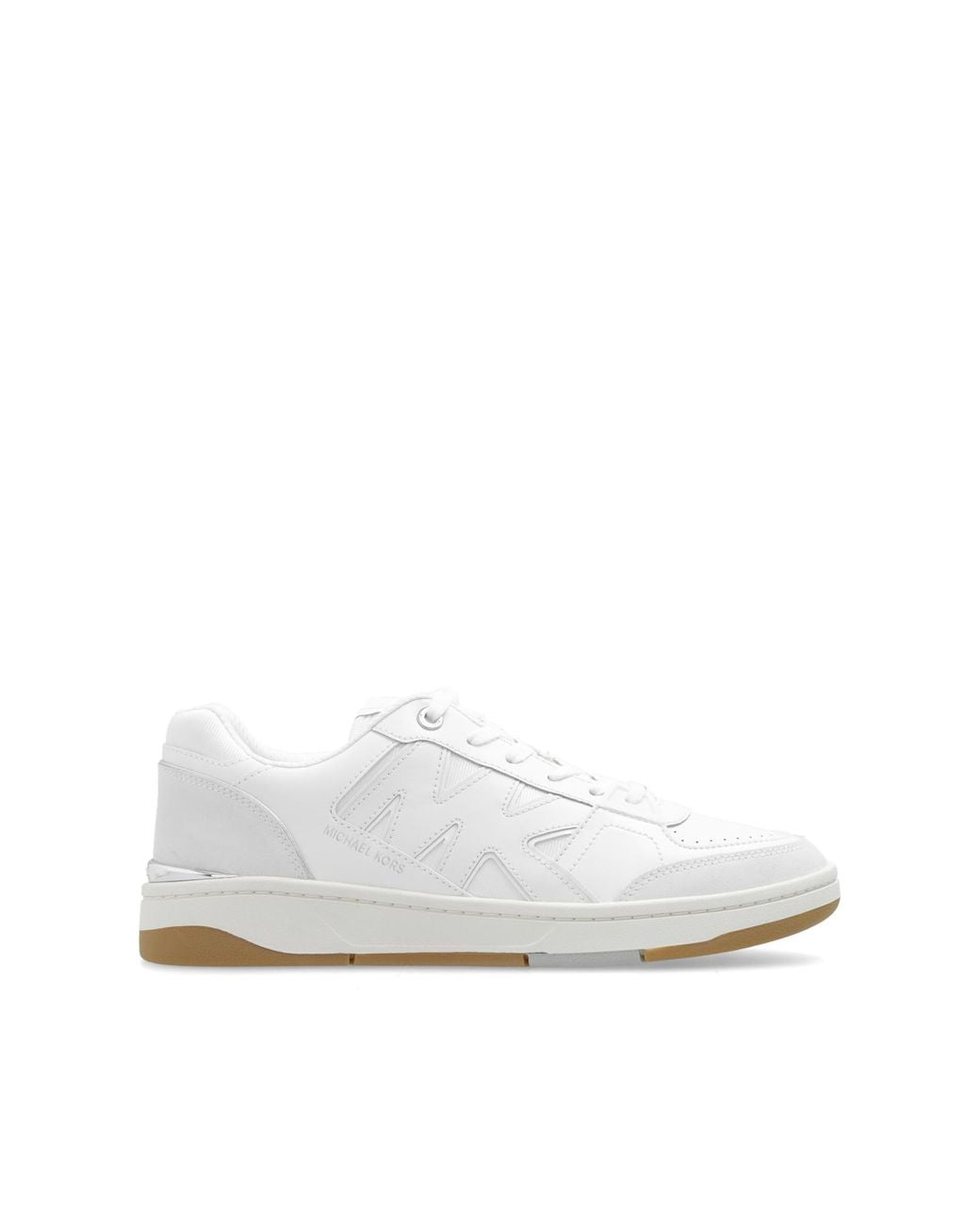 MICHAEL Michael Kors White Sports Shoes With Logo