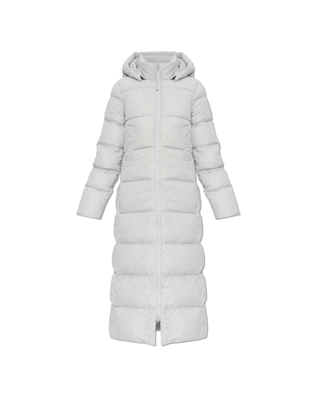 Canada Goose White 'Mystique' Down Jacket