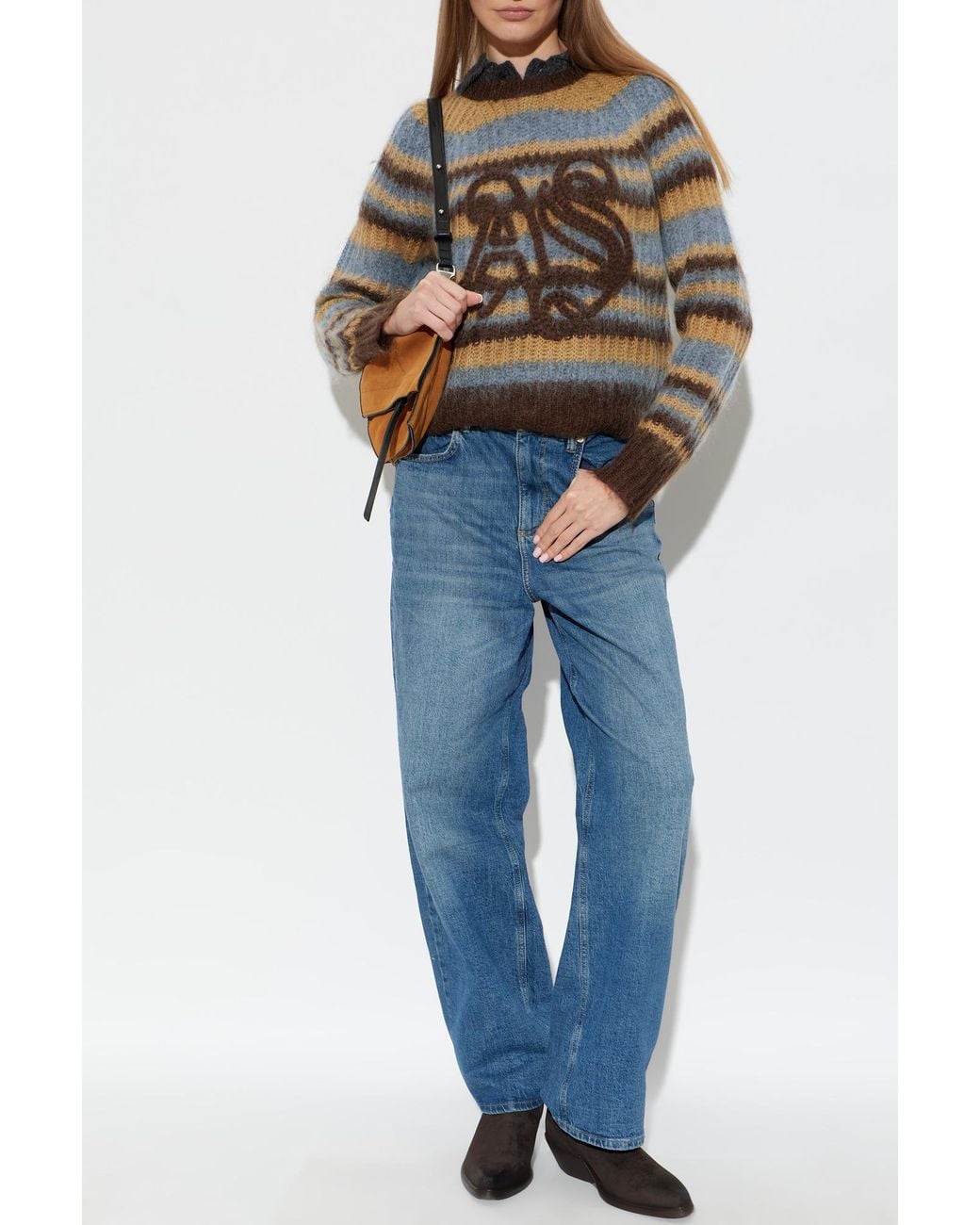 AllSaints Gray 'Rega' Sweater