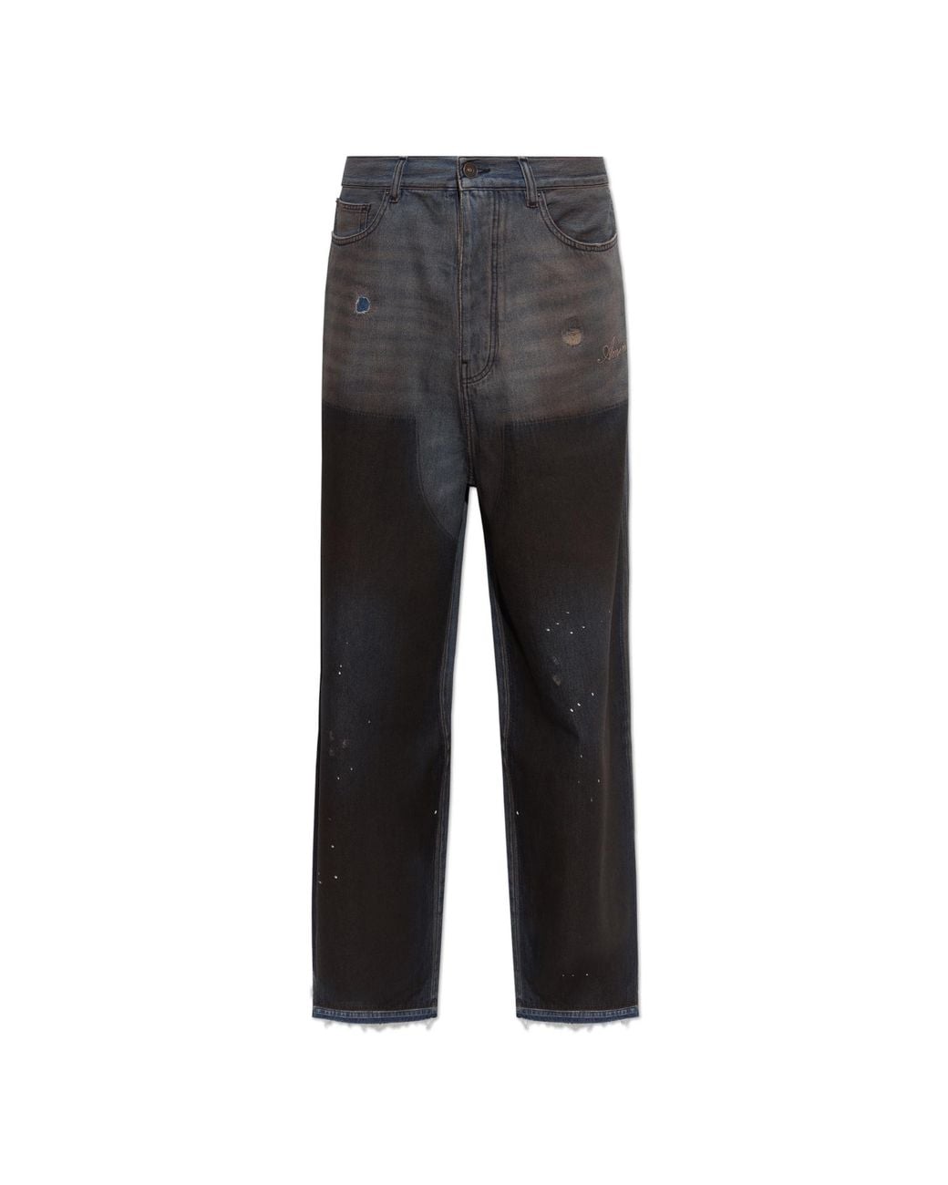 Amiri Black Jeans With 'Vintage' Effect for men