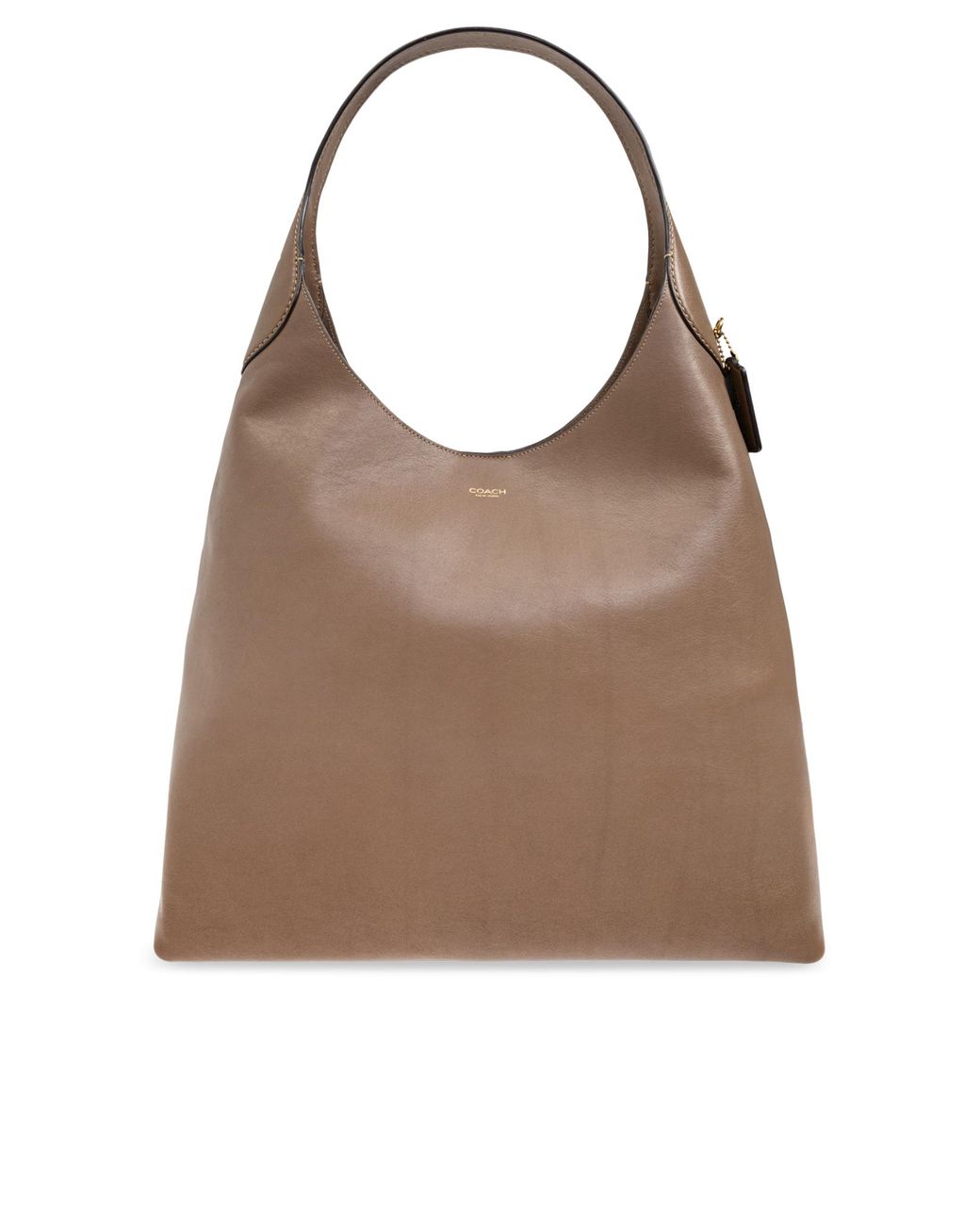 COACH Brown Brooklyn 39 Shoulder Bag