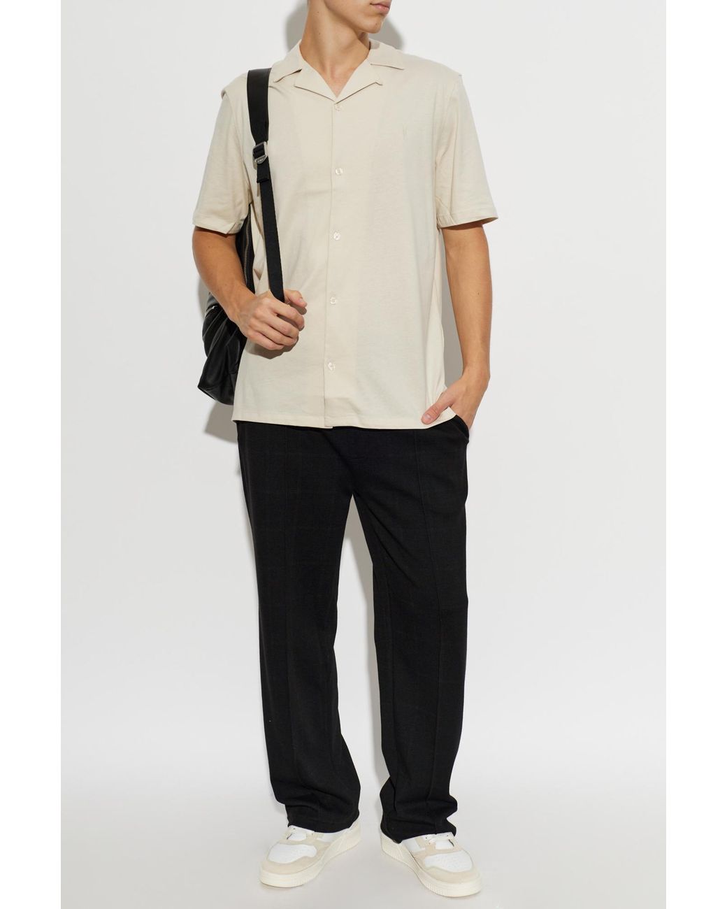 AllSaints White 'Hudson' Shirt for men