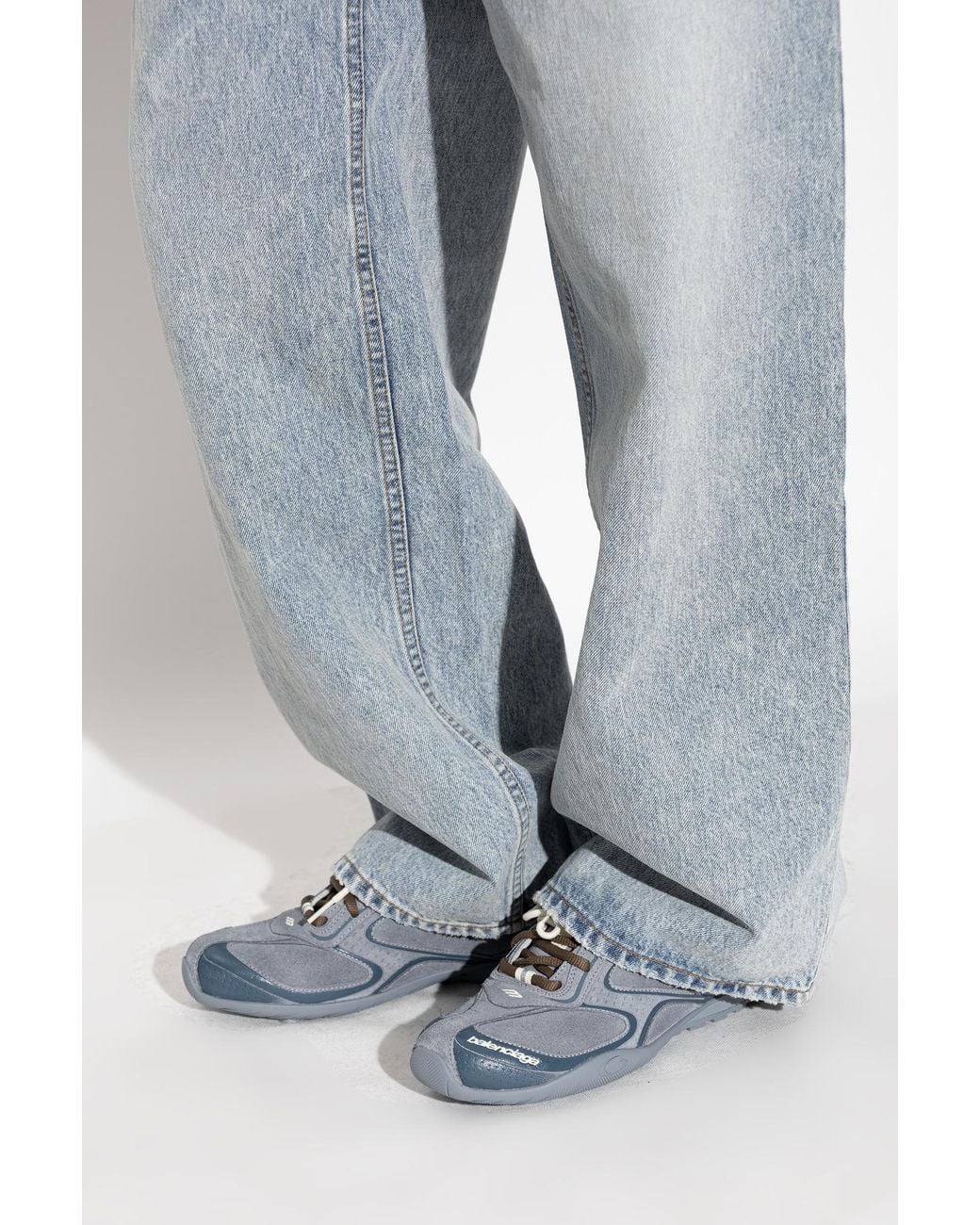 Balenciaga Blue 'Radar Chrome' Sneakers